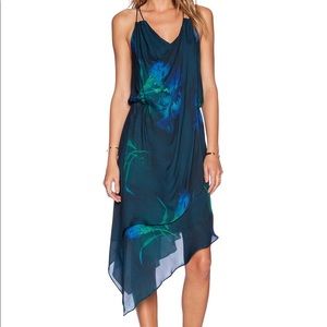 Haute Hippie Silk MIDI Dress